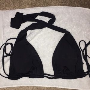 Black Becca by Rebecca Virtue Halter Bikini